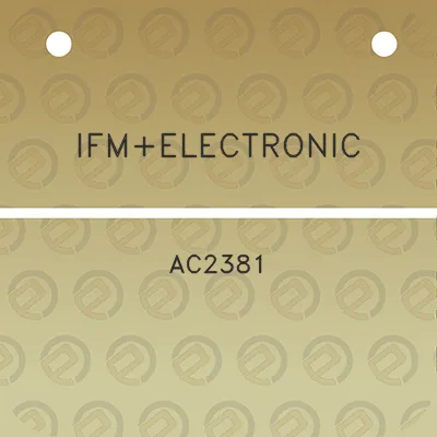 ifmelectronic-ac2381