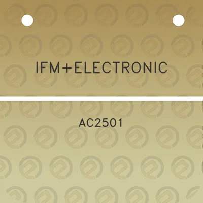 ifmelectronic-ac2501