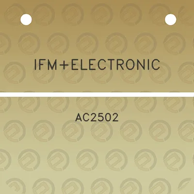 ifmelectronic-ac2502