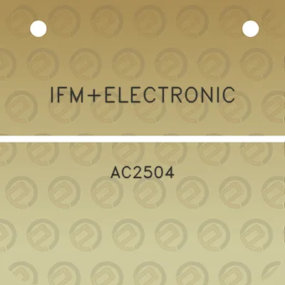 ifmelectronic-ac2504