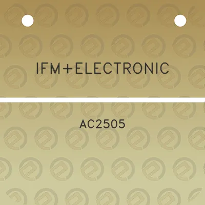 ifmelectronic-ac2505