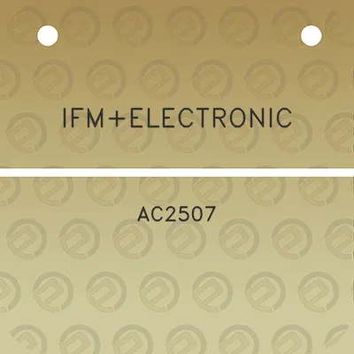 ifmelectronic-ac2507