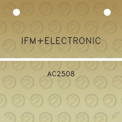 ifmelectronic-ac2508