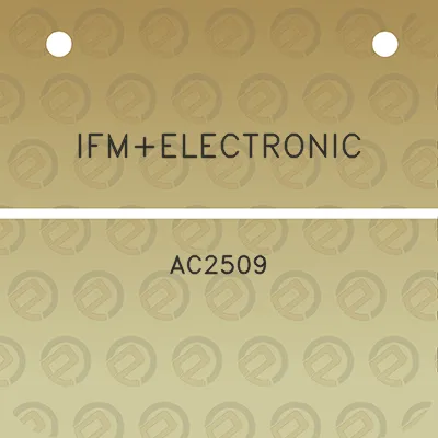 ifmelectronic-ac2509