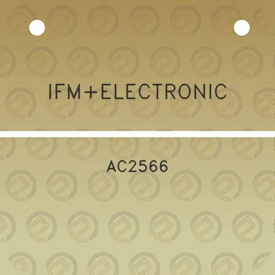 ifmelectronic-ac2566