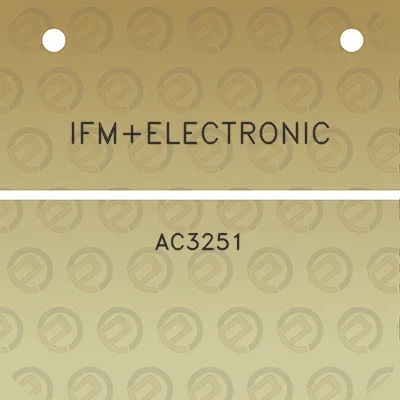 ifmelectronic-ac3251