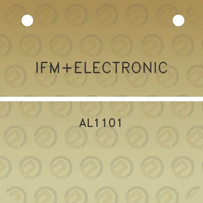 ifmelectronic-al1101