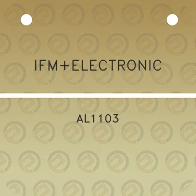 ifmelectronic-al1103