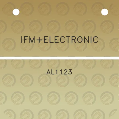 ifmelectronic-al1123