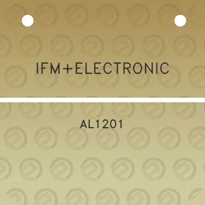 ifmelectronic-al1201