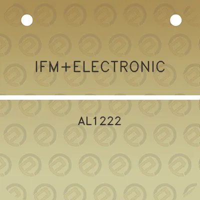 ifmelectronic-al1222