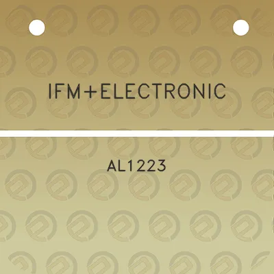 ifmelectronic-al1223