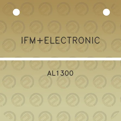 ifmelectronic-al1300