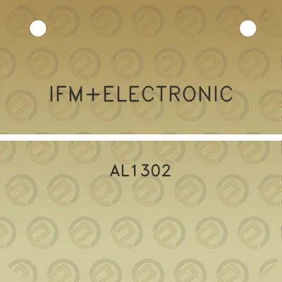 ifmelectronic-al1302