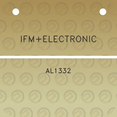 ifmelectronic-al1332