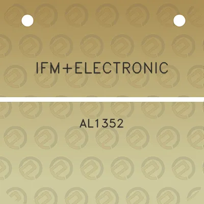 ifmelectronic-al1352