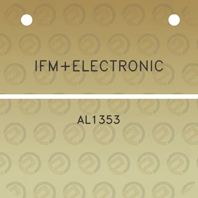 ifmelectronic-al1353