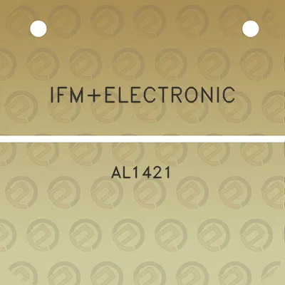 ifmelectronic-al1421