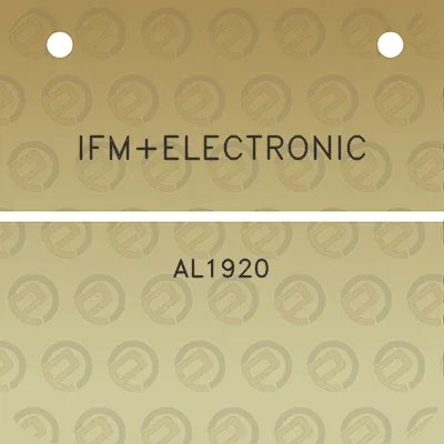 ifmelectronic-al1920