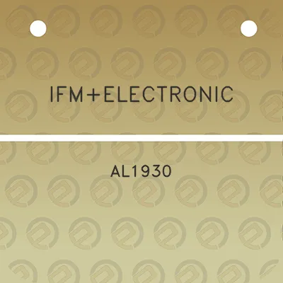 ifmelectronic-al1930