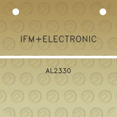 ifmelectronic-al2330