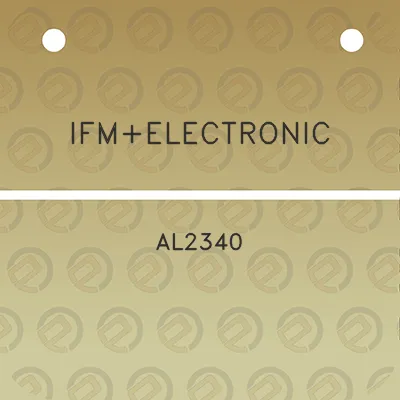 ifmelectronic-al2340