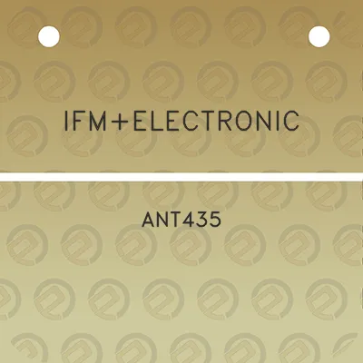 ifmelectronic-ant435