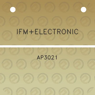 ifmelectronic-ap3021