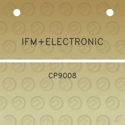 ifmelectronic-cp9008