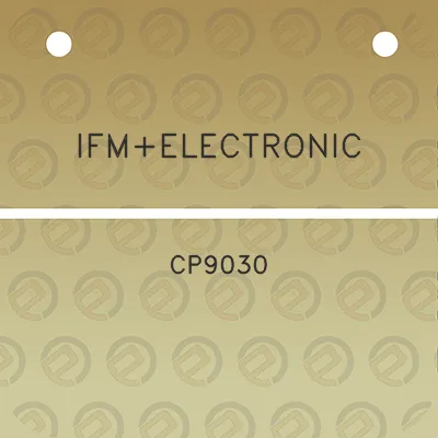 ifmelectronic-cp9030