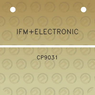 ifmelectronic-cp9031