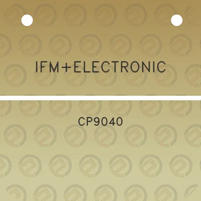 ifmelectronic-cp9040