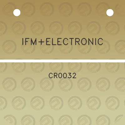 ifmelectronic-cr0032