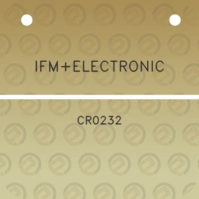 ifmelectronic-cr0232