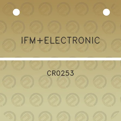 ifmelectronic-cr0253