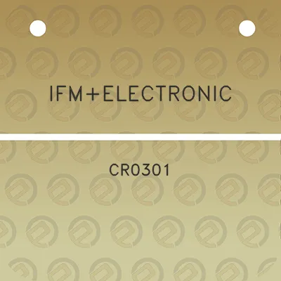 ifmelectronic-cr0301