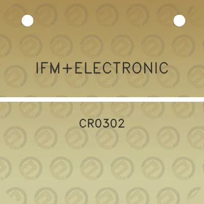 ifmelectronic-cr0302