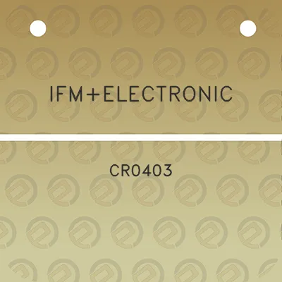 ifmelectronic-cr0403