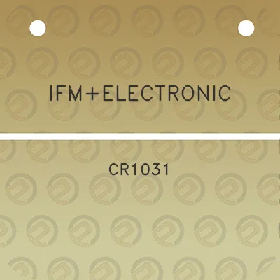 ifmelectronic-cr1031