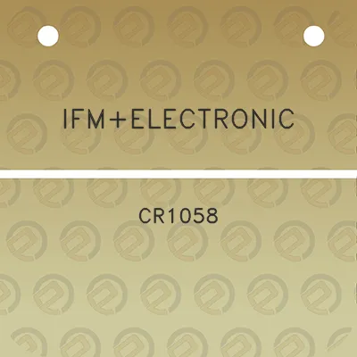 ifmelectronic-cr1058