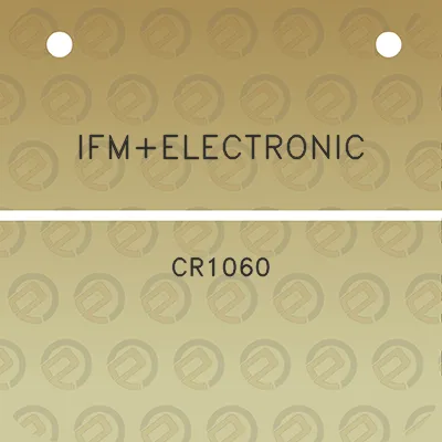 ifmelectronic-cr1060