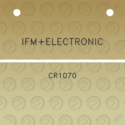 ifmelectronic-cr1070