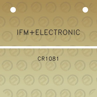 ifmelectronic-cr1081