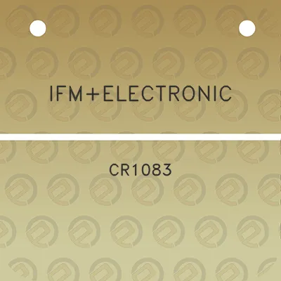 ifmelectronic-cr1083