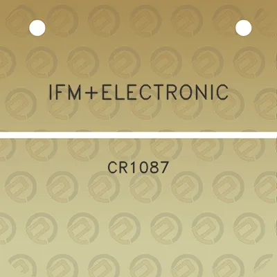 ifmelectronic-cr1087