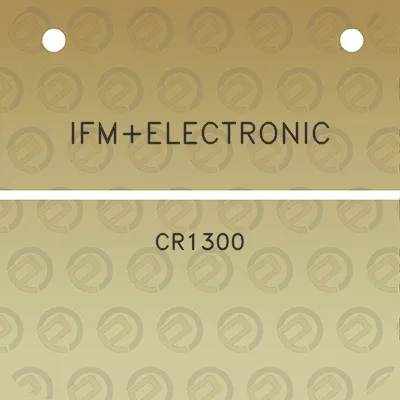 ifmelectronic-cr1300