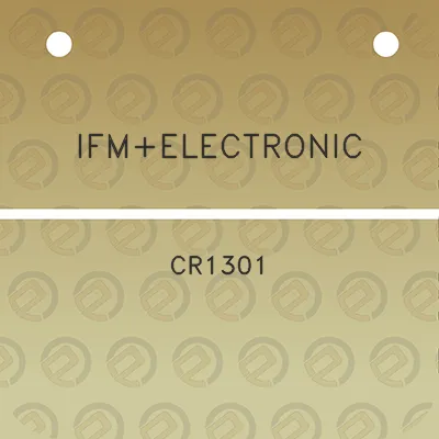 ifmelectronic-cr1301