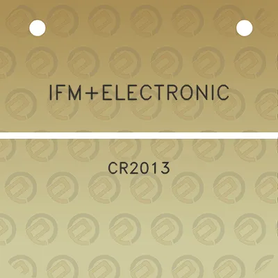 ifmelectronic-cr2013