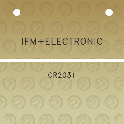 ifmelectronic-cr2031