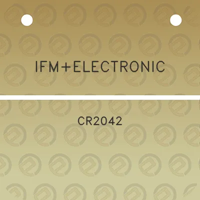 ifmelectronic-cr2042